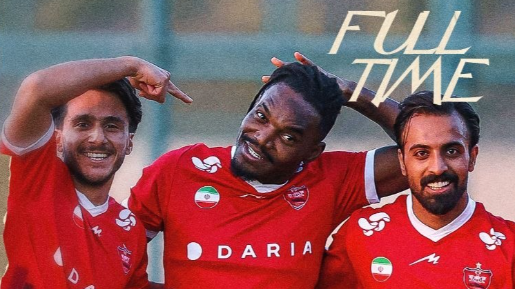 تگ گل پرسپولیس مقابل پیرامیدز مصر توسط بیفوما
