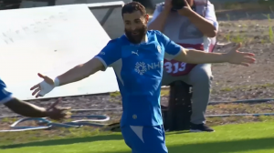 گل اول الهلال به الاهلی دوحه توسط بنزما