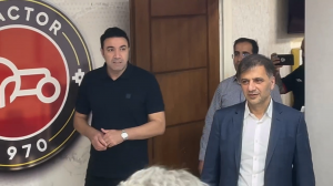 ورود و معارفه جواد نکونام در تراکتور