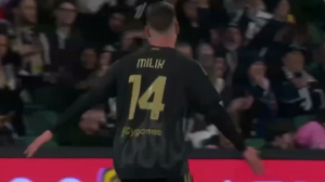 گل دوم یوونتوس به پالرمو توسط میلیک