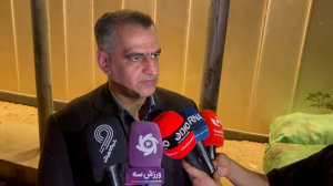 افشین هادی چگینی رئیس فدراسیون انجمن‌های ورزشی