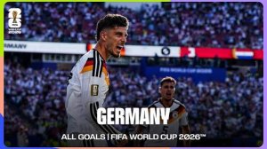 تمام گل‌های آلمان در جام جهانی 2026