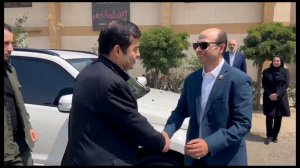ورود دنیامالی به خانه ووشو جهت بازدید از تیم های ملی 