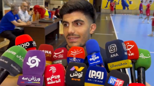 احمدی: امیدوارم قهرمانی سال قبل را تکرار‌ کنیم