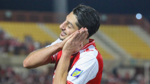 گل اول پرسپولیس به شمس‌آذر (محبی)