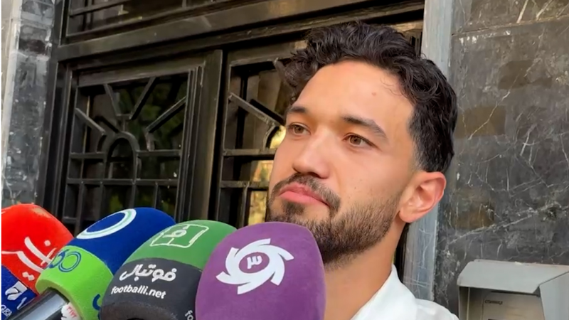 سلام دانیال ایری به هواداران پرسپولیس