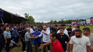حضور دو ستاره کشتی در مسابقات کشتی سنتی لوچو 