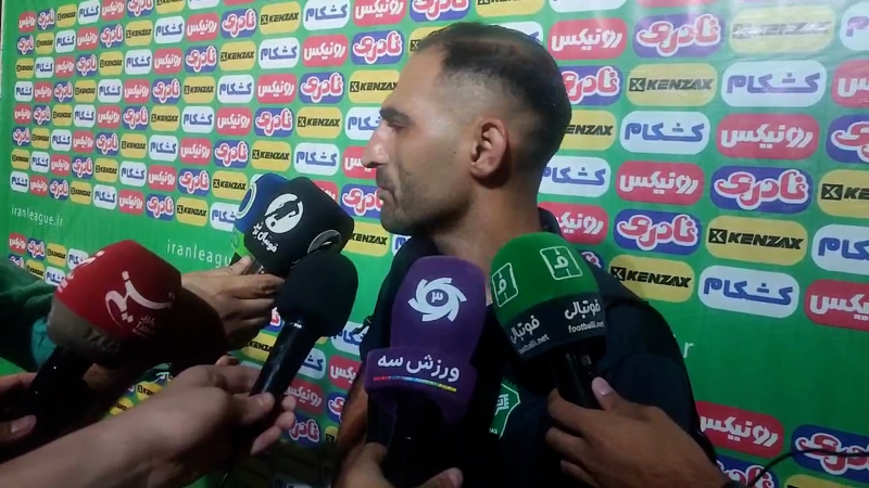 مهرداد قنبری:  از هواداران میخواهم صبور باشند