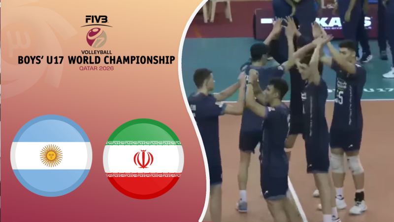 خلاصه والیبال ایران 3 - آرژانتین 0