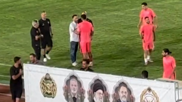 پیام صادقیان مهمان ویژه پرسپولیس - ملوان
