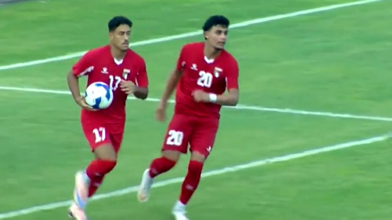 گل اول جوانان فلسطین به ایران