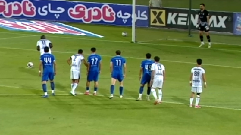 گل اول چادرملو به استقلال خوزستان (محمدی فرد)