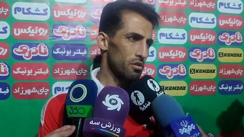 امیری: برای بازی در خیبر لحظه شماری میکنم