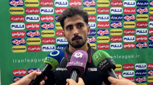 ربیع زاده : بلاخره در این بازی شانس با ما بود