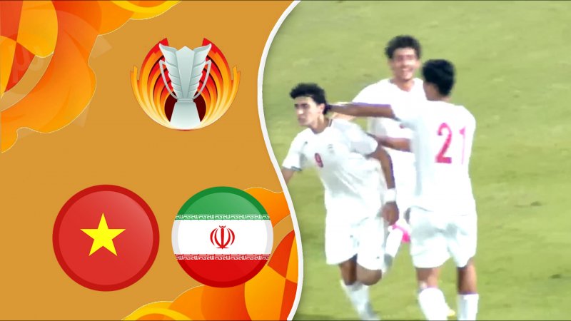خلاصه بازی جوانان ایران 3 - ویتنام 1