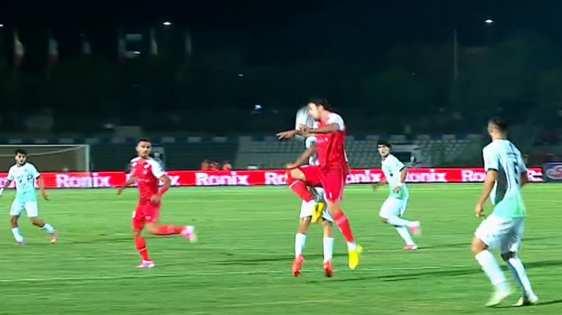 برخورد مشکوک در آخرین لحظه در محوطه پرسپولیس