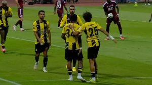 ضربه بی نظیر برخواین؛ گل اول الاتحاد به الفیصلی