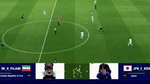 پیروزی ایران در بازی دوم مقابل ژاپن در بازی efootball 
