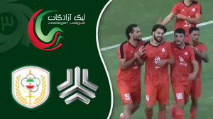خلاصه بازی سایپا 2 - نیروی زمینی 1