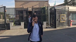 خروج اعضای تیم ملی بدون مصاحبه از فرودگاه