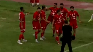گل اول بعثت کرمانشاه به پالایش نفت توسط اسدی
