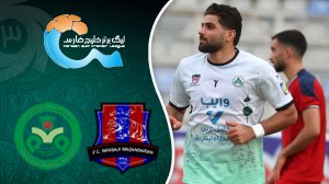 خلاصه بازی نساجی 1 - ذوب آهن 1