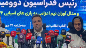 حدادی: به رکوردهای بهتر و رکوردشکنی ایران فکر می‌کنم