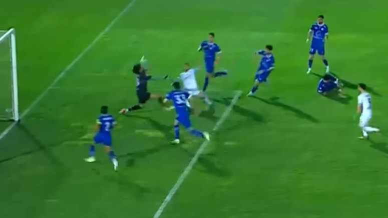 سوپرسیو فرعباسی در دقایق پایانی بازی