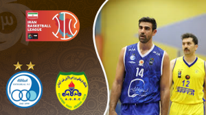خلاصه بسکتبال پالایش نفت آبادان 79 - استقلال 73