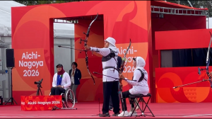 لحظاتی از دیدار رده‌بندی پاراریکر بین ایران و مغولستان