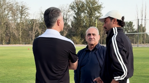 رامین در تمرین فولاد، پیش از دیدار با پرسپولیس!