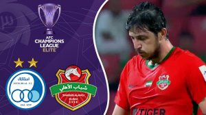 خلاصه بازی شباب الاهلی 2 - استقلال 0