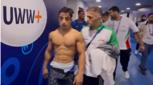 احمد جوان و سینا خلیلی بعد از پیروزی در گام اول