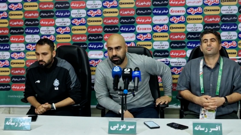 زارع: بابت نتایج ضعیف، شرمنده هواداران هستیم