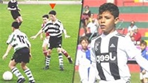 مقایسه کودکی کریستیانو رونالدو با پسرش