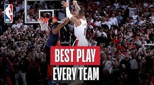 حرکتهای برتر هر تیم در بسکتبال NBA در فصل 19-2018