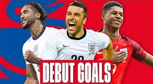 اولین گل ستارگان انگلیسی برای تیم ملی